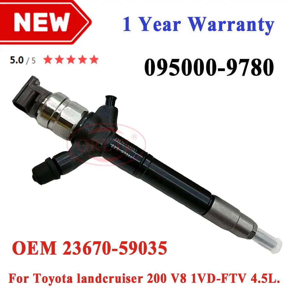 NewInjector095000978009500097800950009781DieselFuelNozzle2367059035ForToyota