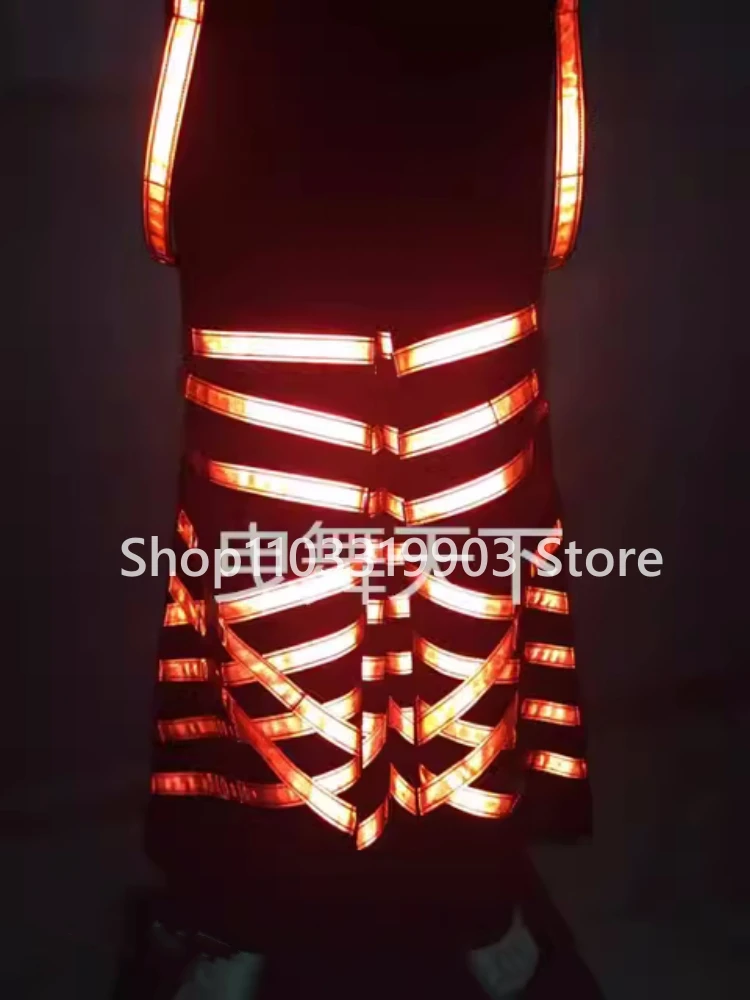 

Модные светоотражающие полосы унисекс, танцевальные брюки с ночным видением, светящиеся брюки с колокольчиками, уличные крутые танцевальные брюки, Новинка