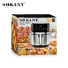 8L Electric Air Fryers Oil-Free Wifi Connection Automatic Household Kitchen 360°baking Convection Oven Deep Fryer for Easy Meals 5