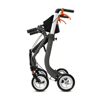 Handicapped Scooter for Elderly Rehabilitation Walking Aid Walker Rollator with Shopping Trolley 1