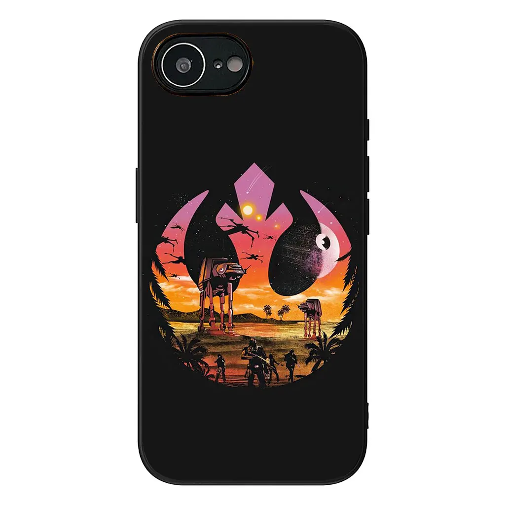Galactic Warrior Phone Case with Iconic Characters Design