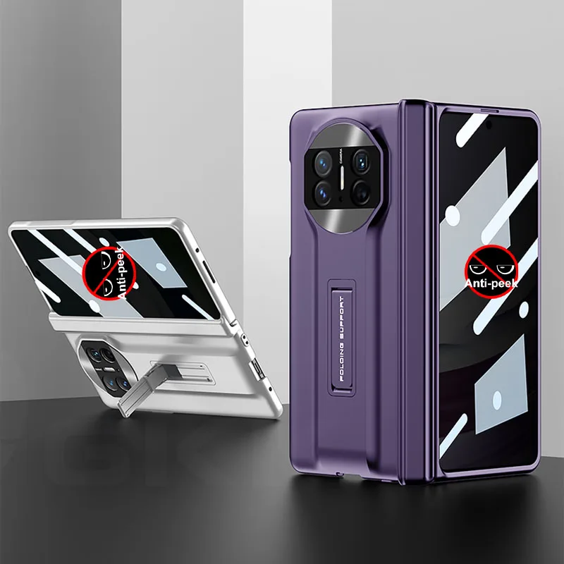 Premium Anti-Peek Supercar Style 360-Degree Protective Matte Case with Stand