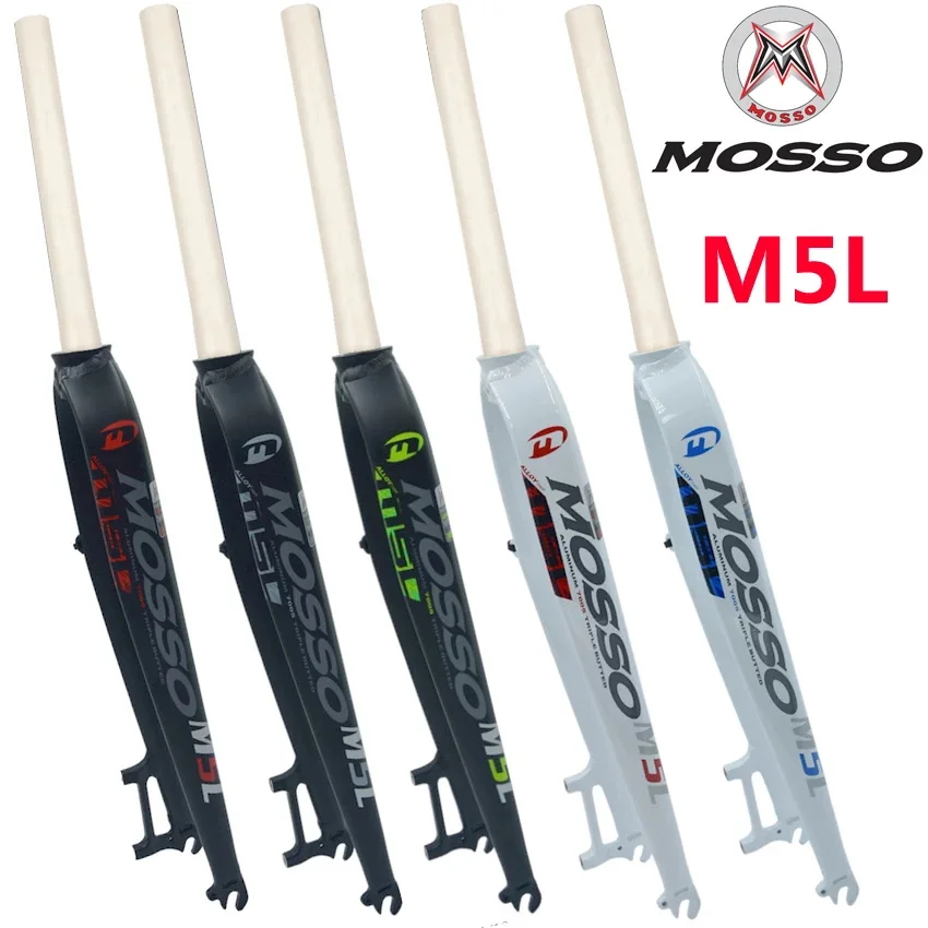 

Mosso MTB Bike Fork M5L 26 27.5 29er Aluminum Road Bicycle fork suspension front forks Disc brake Forks Straight Matte New 2024