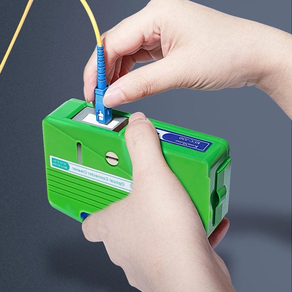 Pigtail Fiber Optical Connector Cleaner Cassette