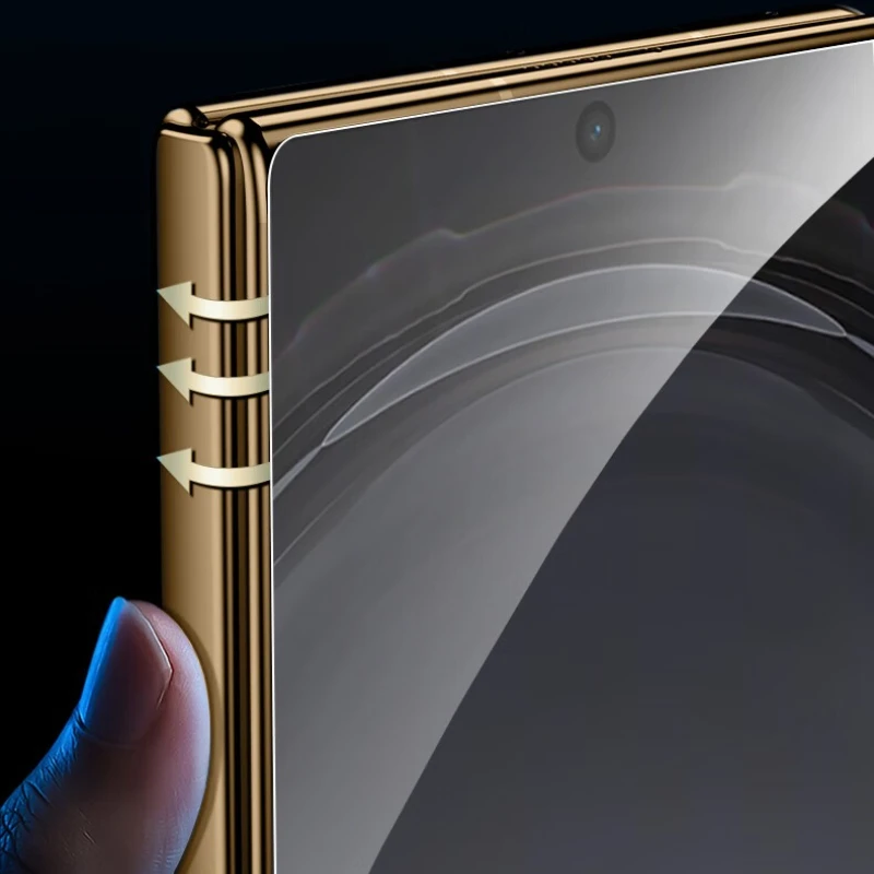 Premium Full Cover Tempered Glass Screen and Camera Lens Protector