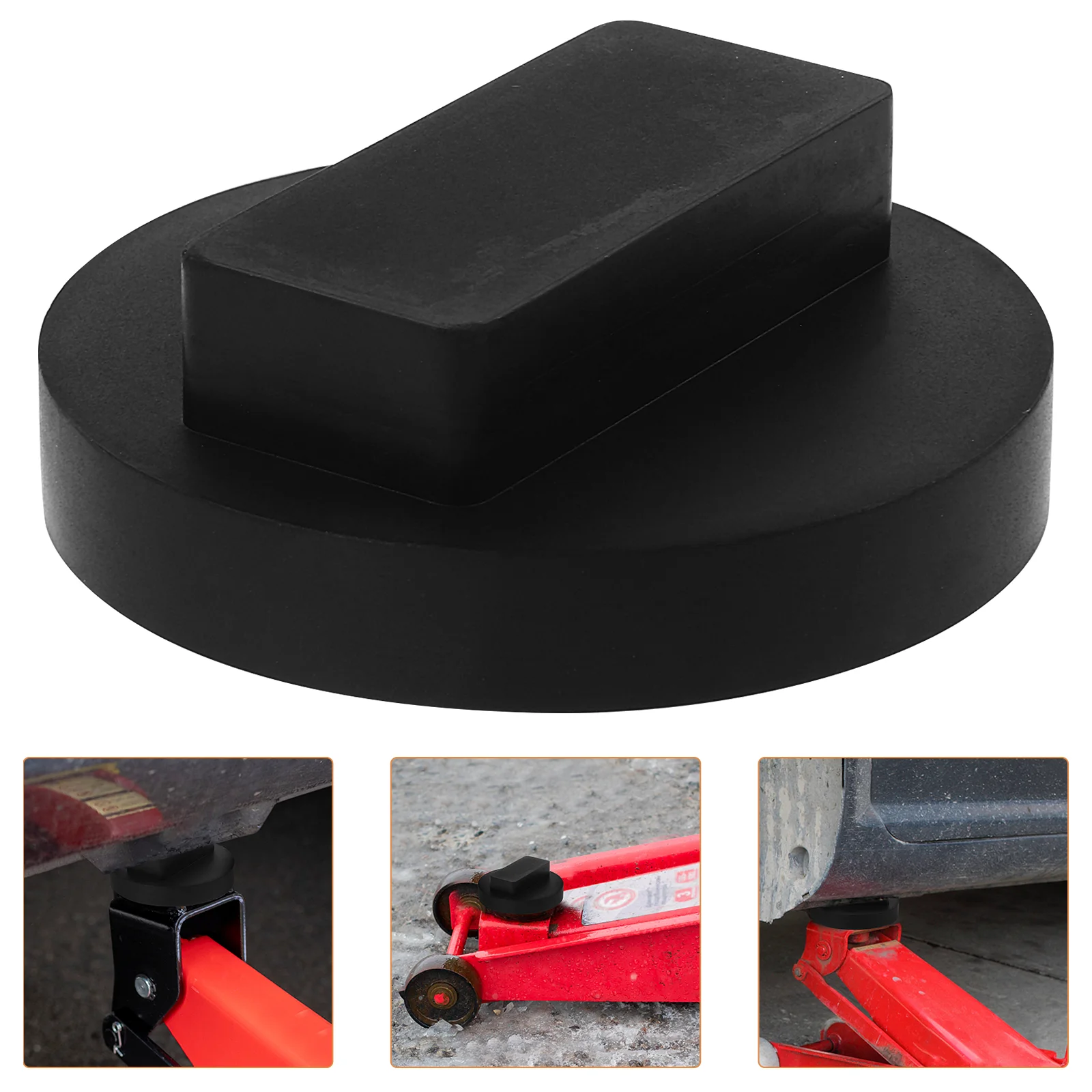 

Mini Jack Pad Stand Pinch Weld Pads for Welds Floor Stabilizer Rubber Rv
