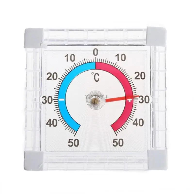 -50°C~50°C Hőfok Lázmérő ablum beltéri kültéri kerti Üvegház konyhai Hálószoba graduated Korong mérési multimeter