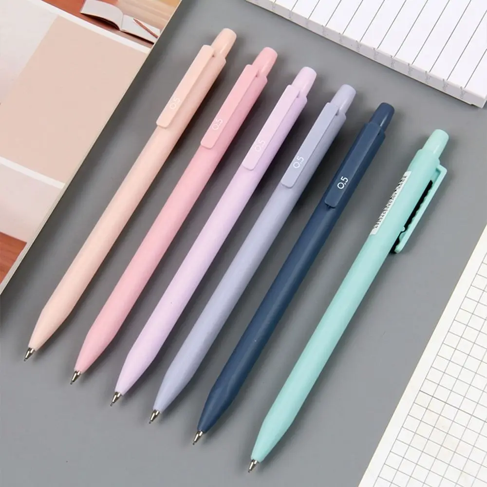 

Gift 0.5mm/0.7mm Posture Correction Creative Stationery Mechanical Pencil Automatic Pencil Morandi Color Triangle Rod