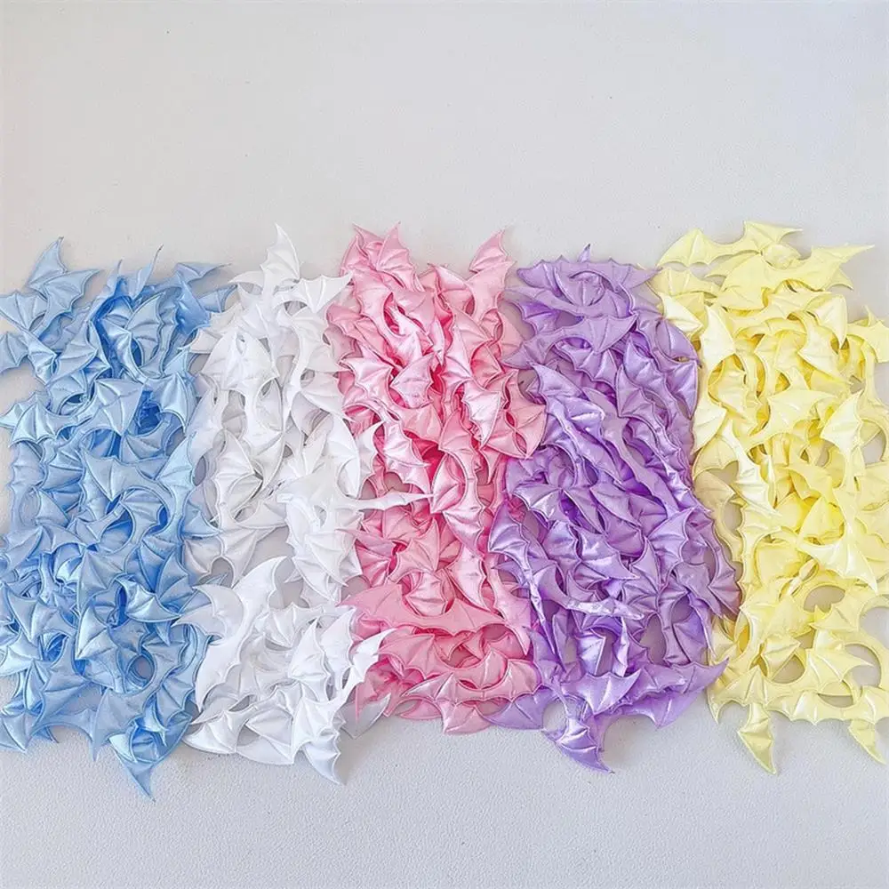 Demon Bat Wings Card Cover Decoration Accessories DIY Accessories Handmade Material Hair Clip Sewing Supplies Decor 10Pcs/pack