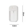 New 45ml 6 Color Portable Refillable Hand Sanitizer Alcohol Bottles Mini Card Spray Bottle Travel Sub-bottling Cosmetics Press 6
