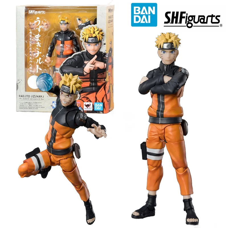 

Bandai S.H.Figuarts Naruto Uzumaki Naruto Shippuden 16Cm Anime Original Action Figure Model Toy Birthday Gift Collection