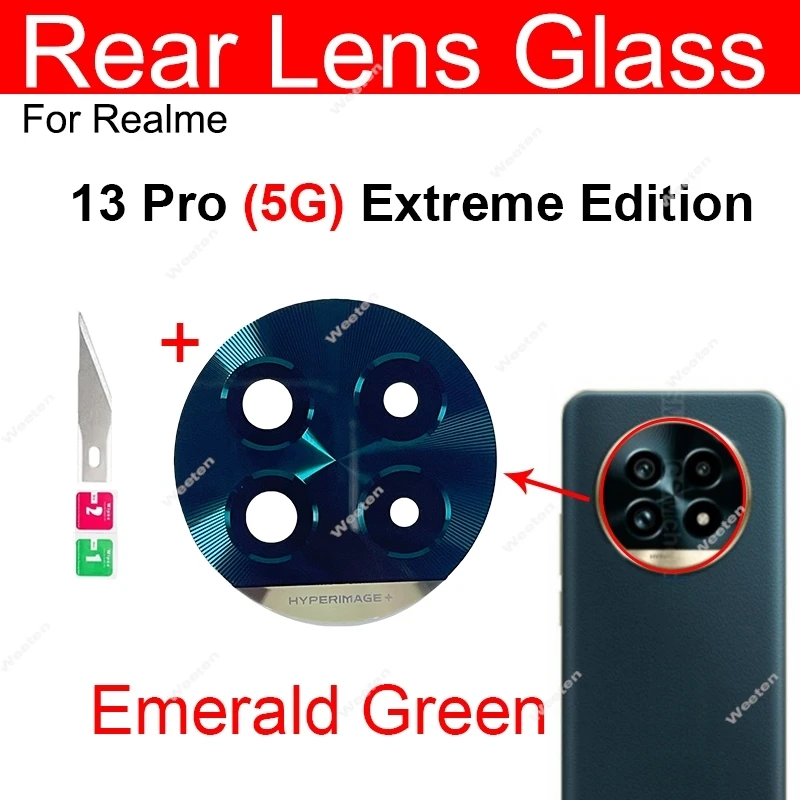 Premium Rear Camera Glass Lens with Adhesive for Easy Replacement - High-Quality Repair Component