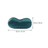Heated Eye Mask Sleep USB Moxa Blindfold Electric Heating Double Eyelid Warm Temp Control Steam Green 4