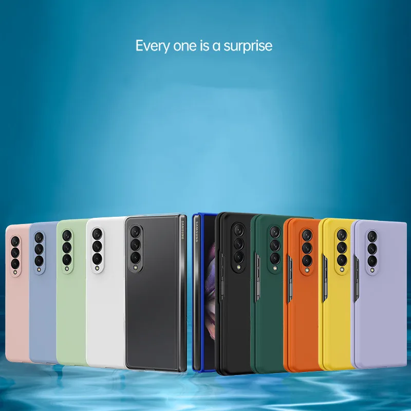 Custodia rigida pieghevole per cellulare per Samsung Galaxy Z Fold 7 4 5 6 fold7 fold6 Fold4 5G Fold5 Fold3 Fold2 Fold 3 2 Custodie - Image 3