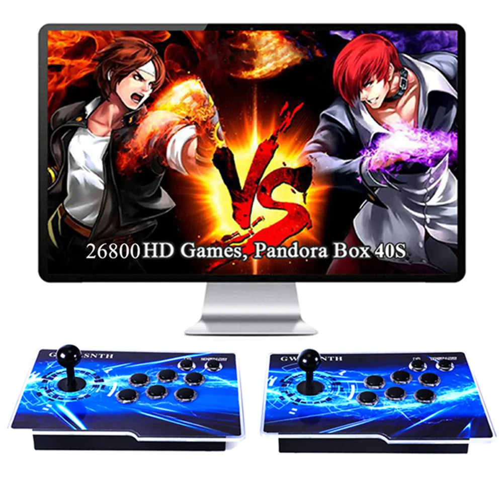 

GWALSNTH 6666 игр в 1 Pandora's Box с WiFi аркадная игровая консоль, 3D игры, 1280x720 Full HD, поддержка 4 игроков