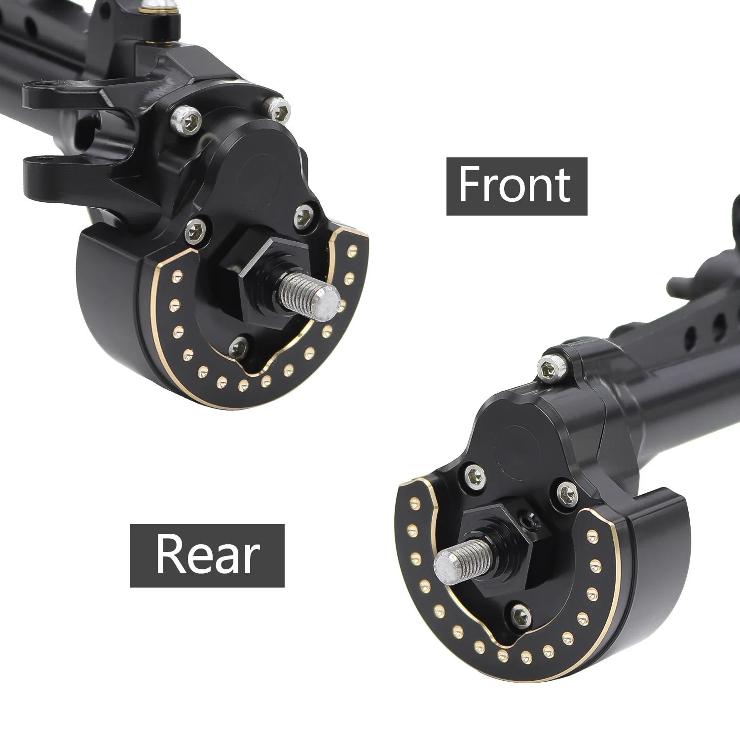 フロントおよびリアポータルアクスルブラスナックルカバーウェイト 1