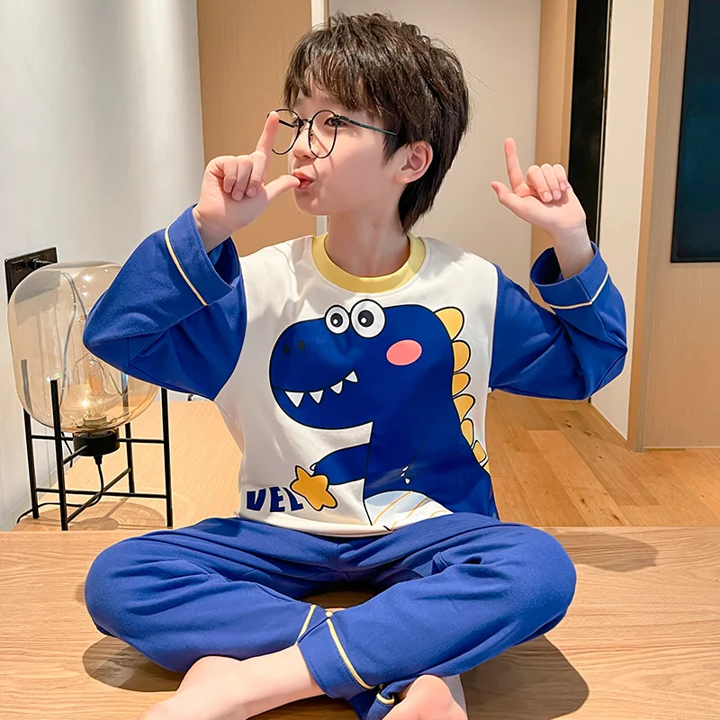 Loungewear Spiderman Boy Children's Pajamas Sets for Children Men's Boy's Pajama Sleepwear Robe Clothing Mother Kids