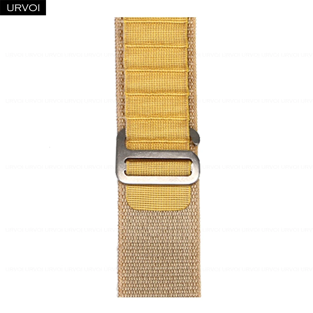 URVOI Black Woven Polyester Alpine Loop Strap with G-Hook Closure