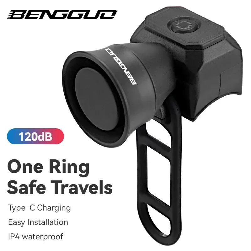 USB Rechargeable Bike Horn 2