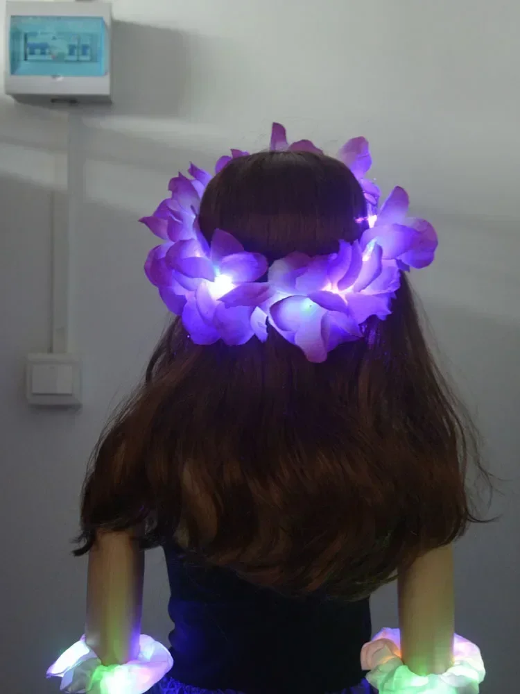 1pcs purple  wreath