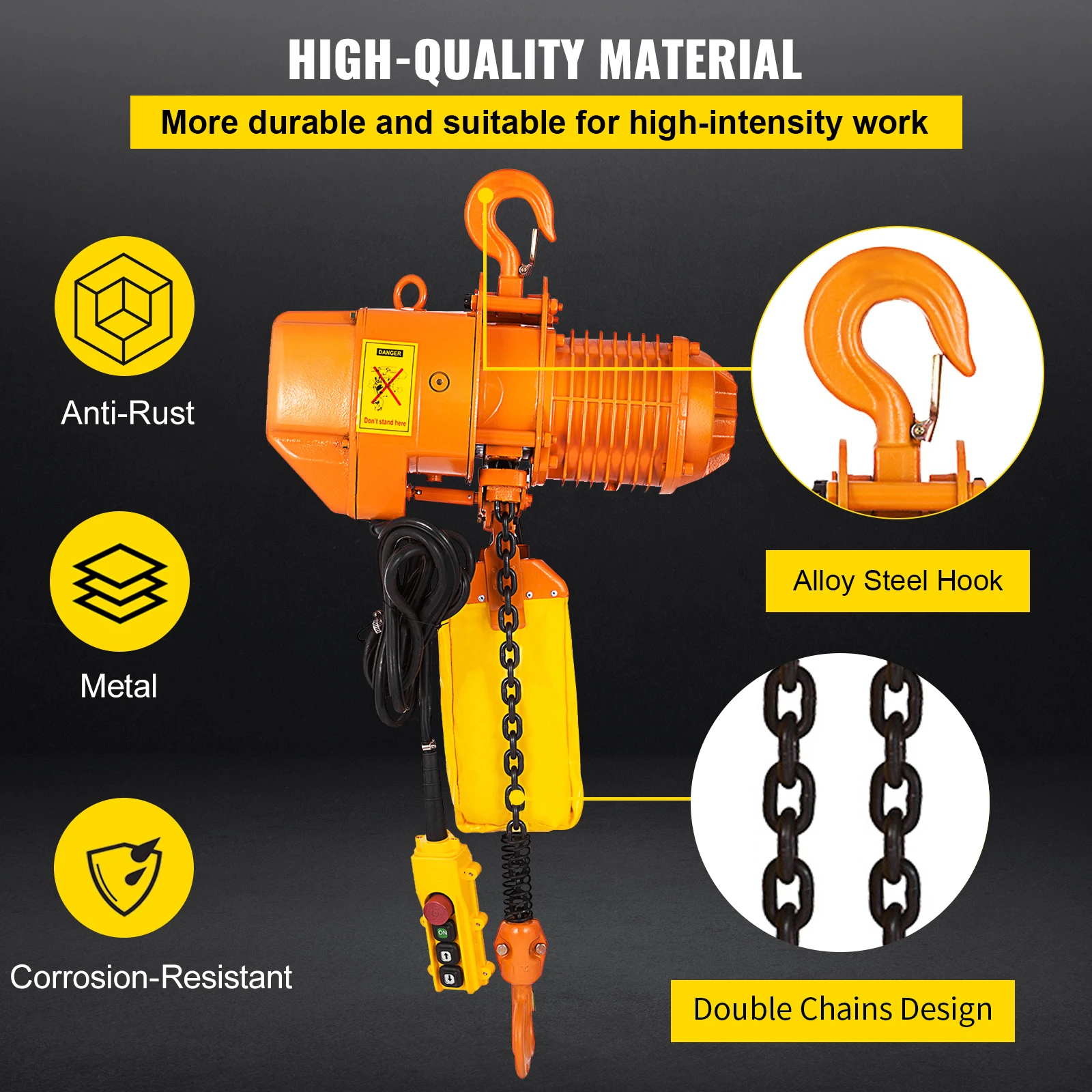 Electric Chain Hoist for Garage Lifting