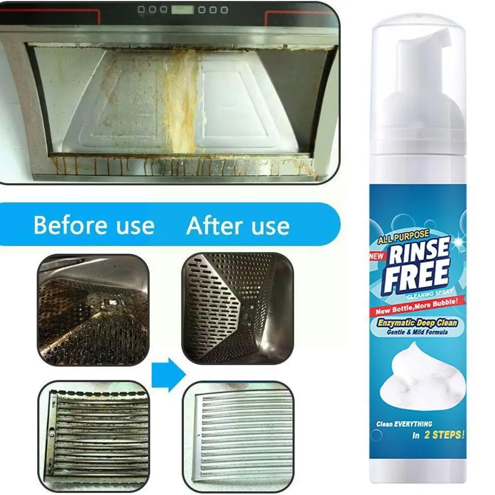 Powerful Rinse free Bubble Cleaner 100ml X1g8 AliExpress