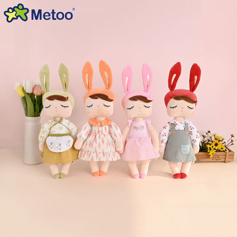 2023 New Original Metoo Angela Dolls Soft Stuffed Toys Cute Plush Dolls For Girls