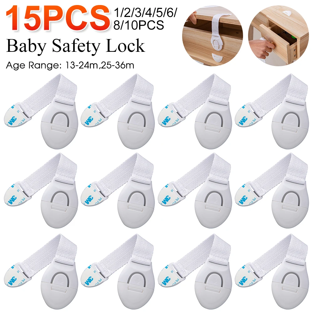Cabinet Lock 1-15pcs Kids Safety