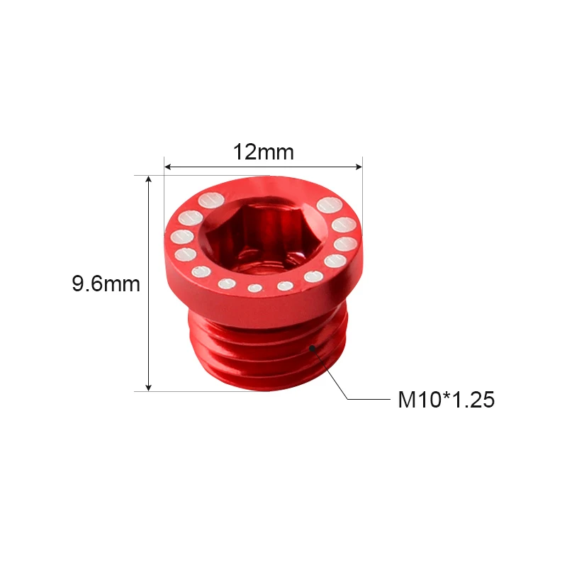 BOUCHONS DE CÂBLE DE FREIN EN ALLIAGE D'ALUMINIUM ACCESSOIRES DE VÉLO