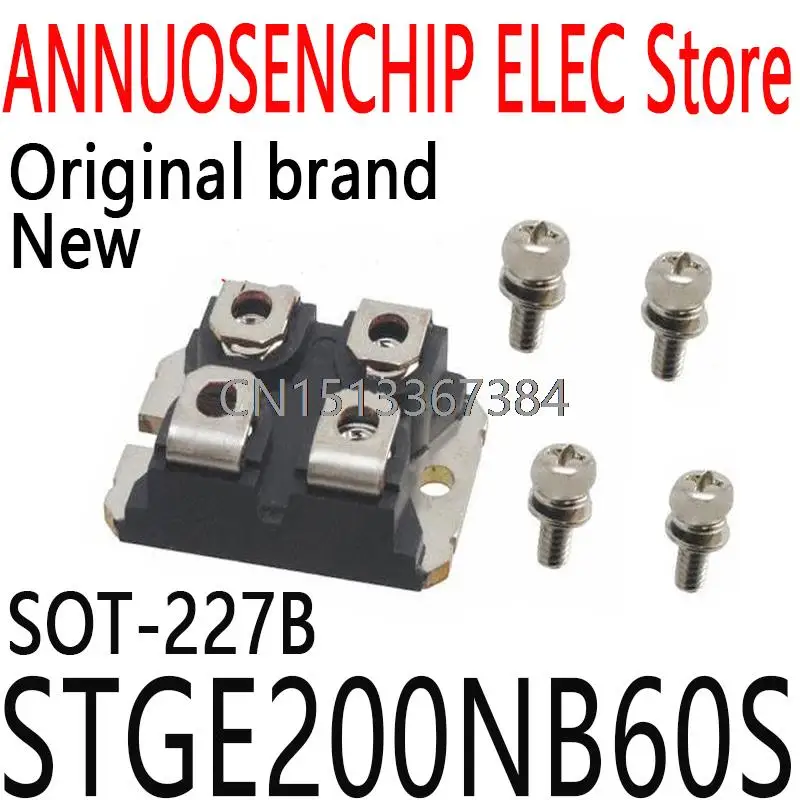 

1 шт. Новый и оригинальный GE200NB60S GE200NB60 200NB60 SOT-227B 200A 600V Power STGE200NB60S