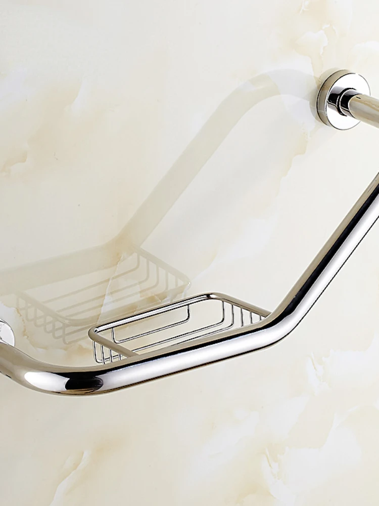 

304 stainless steel bathroom armrest bathroom elderly non-slip bathtub toilet toilet safety handle barrier-free.