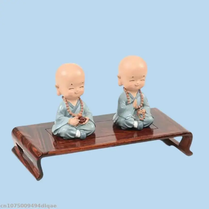 Natural Wooden Carving Display Stand Incense Burner Display Stand Mini Sculpture Standincense Burner Vase Plant