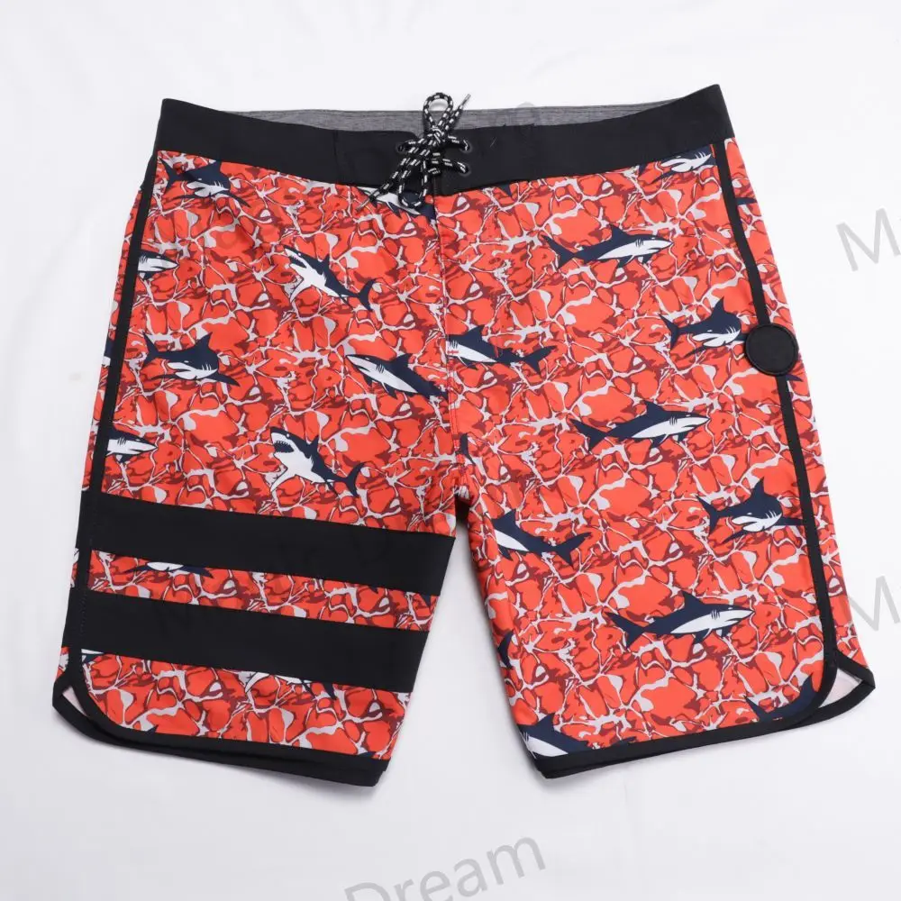 2023 Summer Fashion Men Board Shorts Bermuda Beach Shorts Swim Shorts For Men Waterproof Quick Dry Swimwear H Brand  HUR0483 2