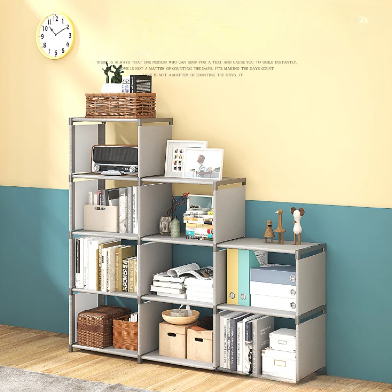 Kid Bookshelf Organizer Mobile Document Rack Large Shelfs Picture Book Desk Side Storage Mensola Children Bookcases Furniture