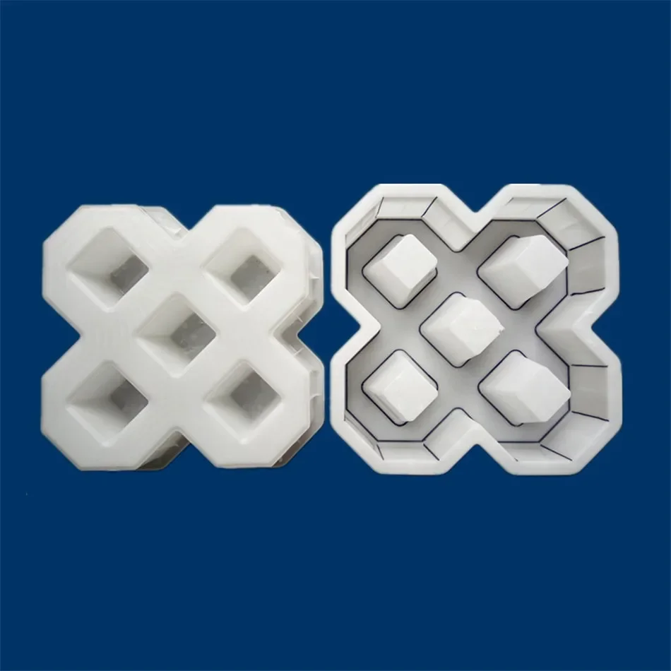 40 * 40cm DIY Square Garden Path Concrete Plastic Brick Mold Paving Propylene Pavement Walkway Garden Buildings Accessories