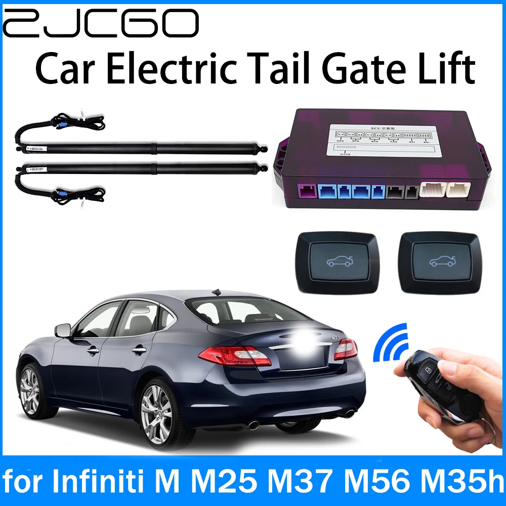 

ZJCGO Power Trunk Electric Suction Tailgate Intelligent Tail Gate Lift Strut for Infiniti M M25 M37 M56 M35h 2009~2014