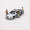 Scale 1:100 Miniature Figures Model People For HO Railway Train Building Architecture Scene Layout Diorama Kits 50Pcs 5