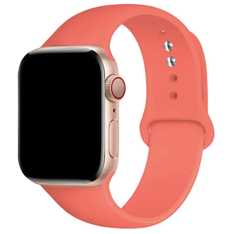 Silicone Sports Band for Smartwatch - Adjustable Loop Bracelet