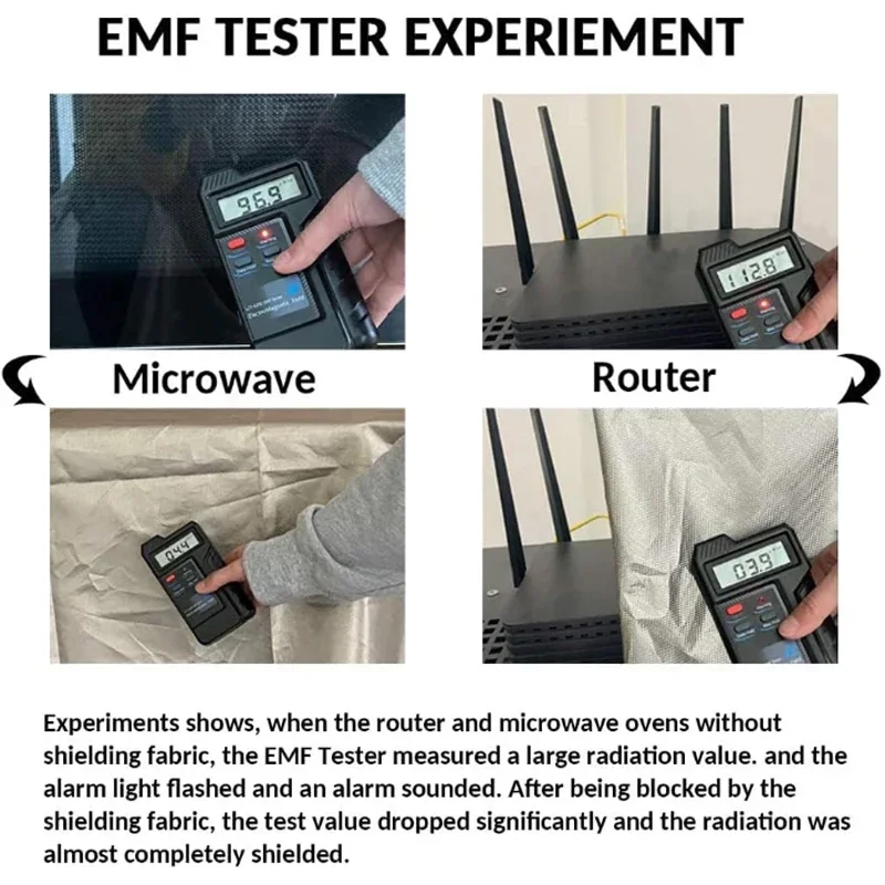 Enhanced Anti-Radiation Shielding Conductive Silver Fabric