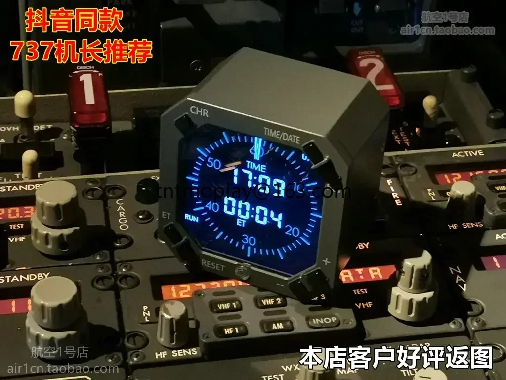 new 737 CLOCK Boeing BOEING simulator aviation instrument clock alarm clock, aircraft simulation clock