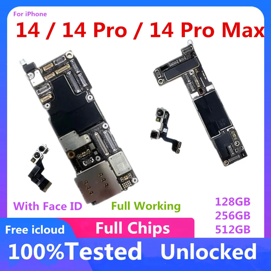 FullyTestedAuthenticMotherboardForiPhone14ProMax128g256g512g
