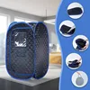 Portable Steam Sauna Set Foldable One Person SPA Tent with 3L Larger Steamer,Remote Control Weight Loss&Detox 3