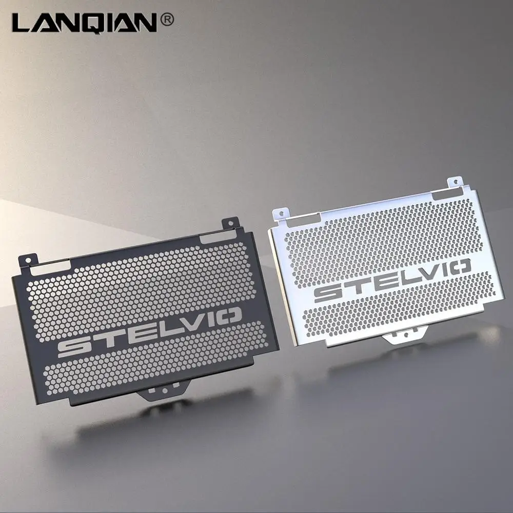 

Motorcycle Radiator Guard Protector Grille Cover For Moto Guzzi Stelvio 1200 2008 2009 2010 Motor CNC Aluminium Radiator Covers