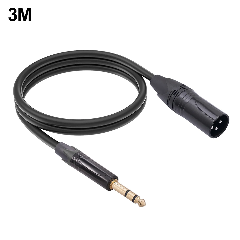 TRS-XLR   ̺, TRS-XLR ̺, TRS-XLR   ȣ ȣ  ̺, 1/4 ġ, 6.35mm