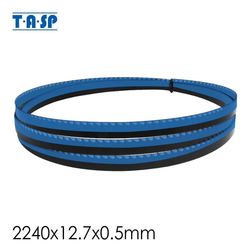 

TASP 1 Piece 2240 x 12.7 x 0.5mm Bandsaw Blade 6 TPI Band Saw Blades Woodworking tools for Makita LB1200F