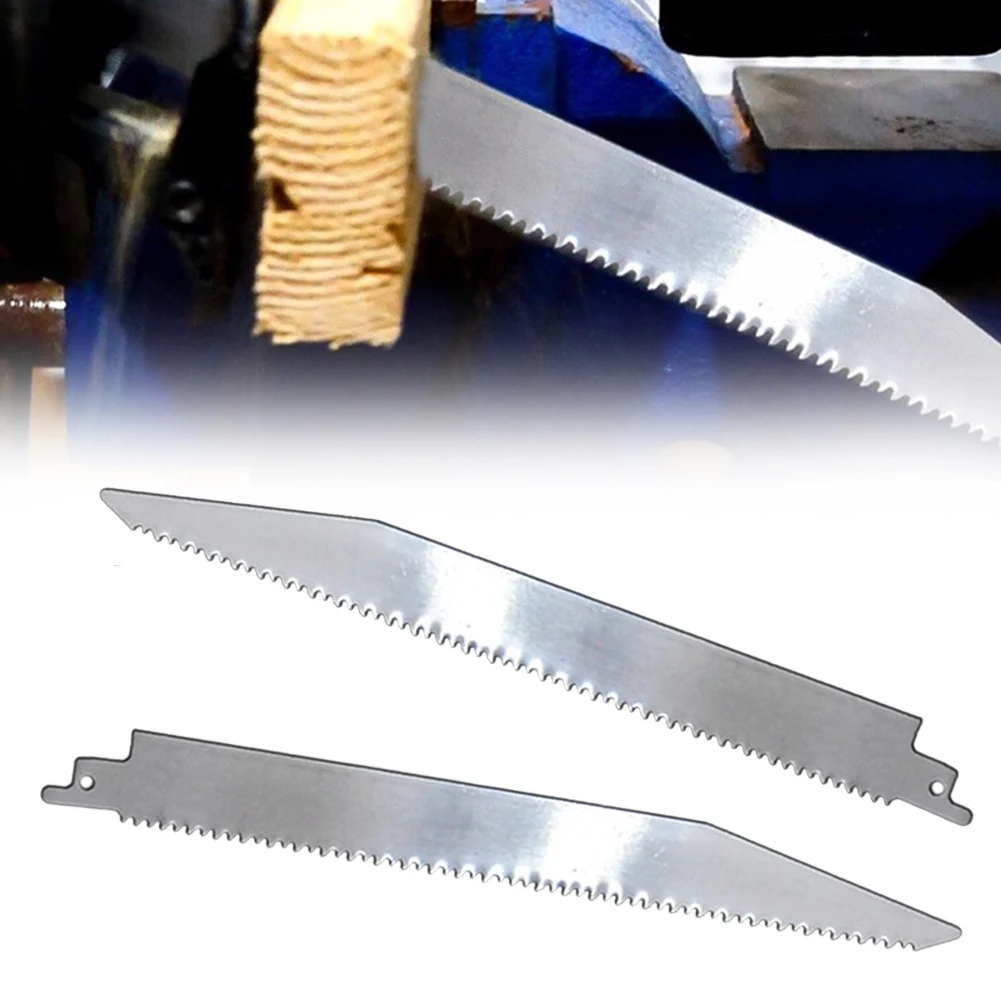 

2pcs 240mm BIM Reciprocating Saw Blade Wood Bamboo Bone Plastic Cutting Tool