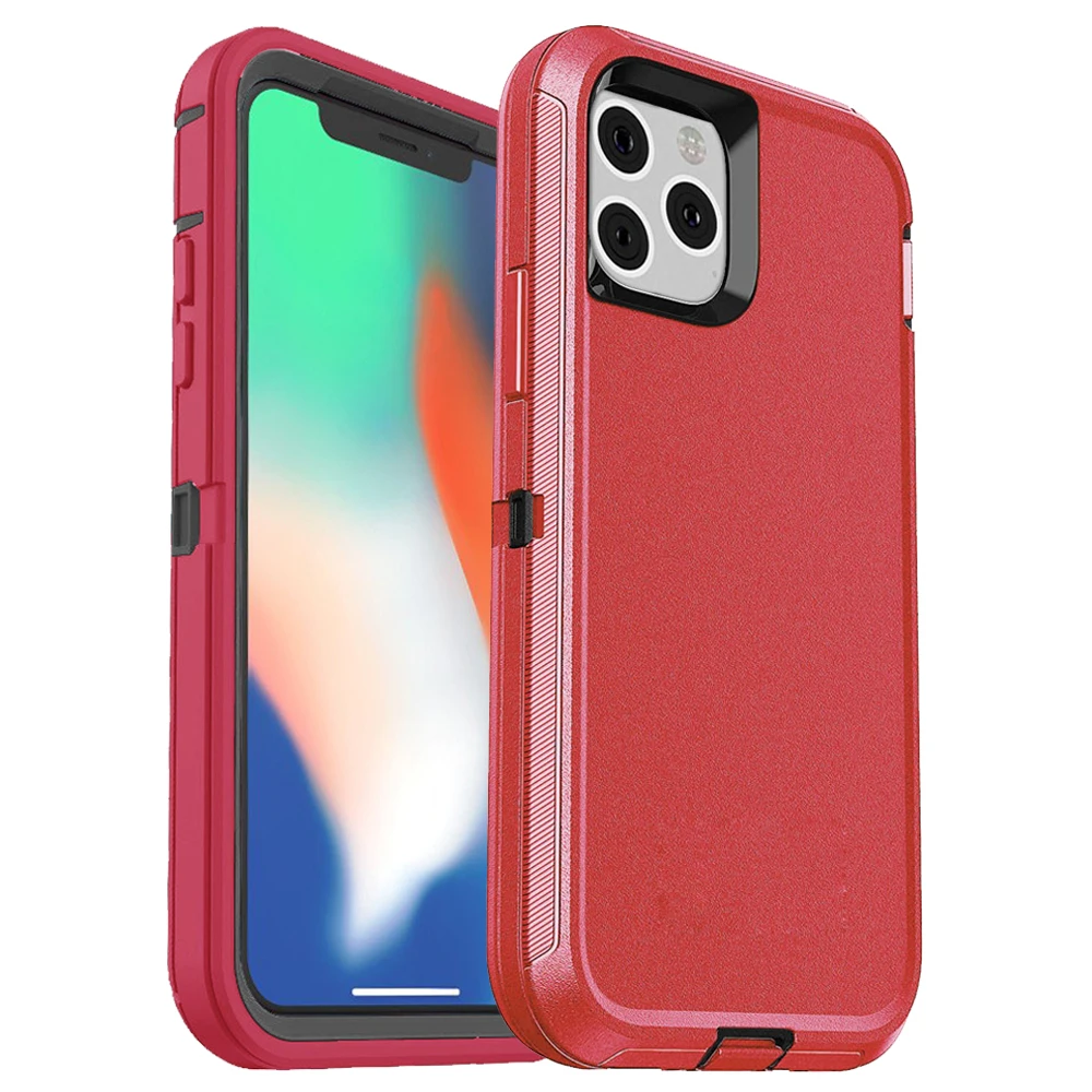 Triple Protection Shockproof & Heavy Duty Case with Belt Clip