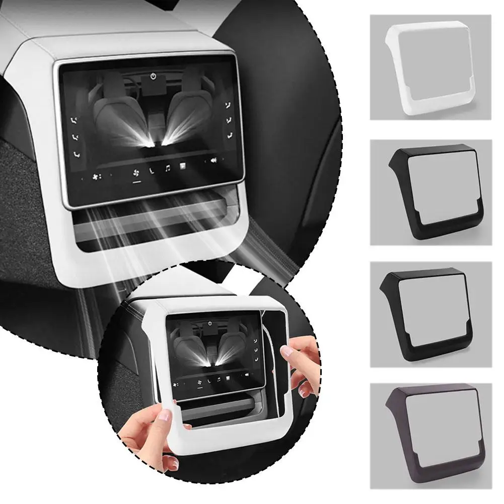 테슬라의 업데이트된 모델 3/Y 후면 스크린 보호기 에어컨 통풍구 수정 액세서..