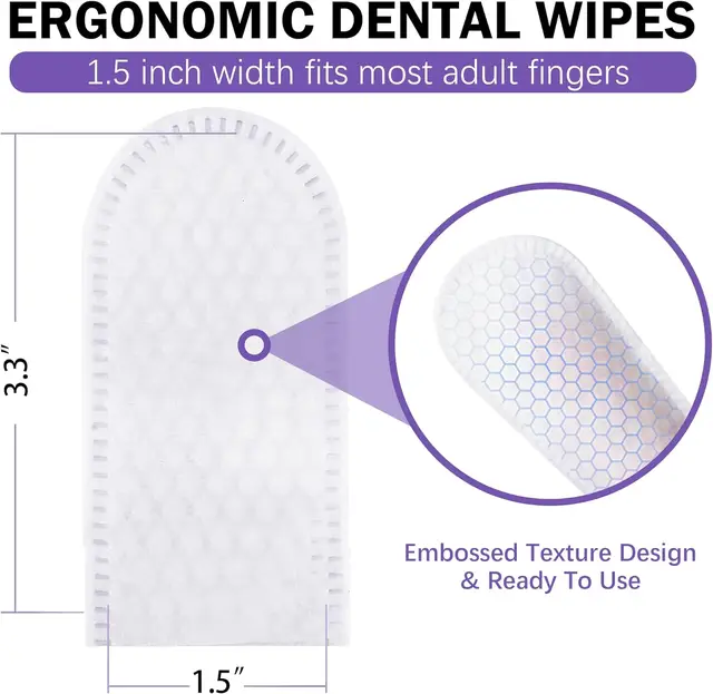 Pet Teeth Cleaning Dental Finger Wipes 2