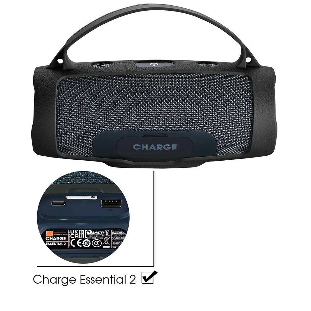 Premium Silicone Waterproof Protective Case for Portable Speakers - Anti-Scratch Cover